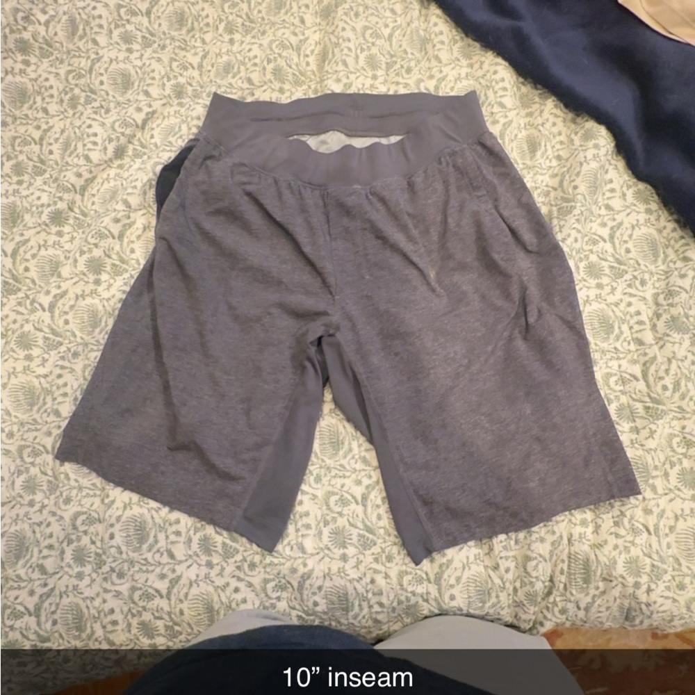 lululemon athletica Men's Charcoal Athletic Shorts